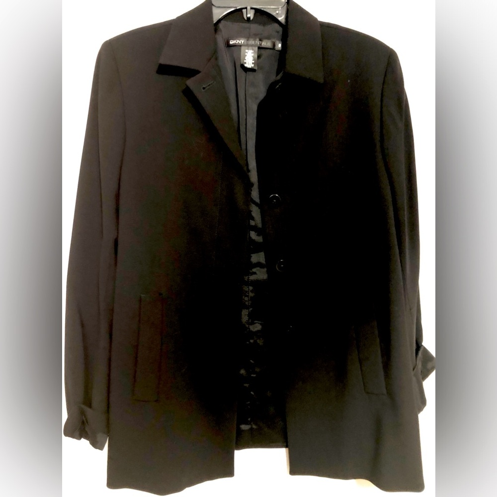 DKNY Essential Blazer Shirt Black